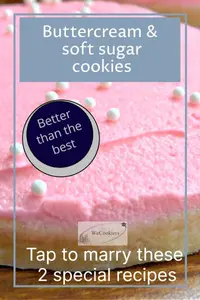 Buttercream Pin, pink cookie