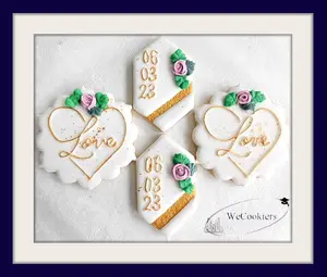 Gerry simple wedding cookies