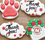 School thank you with stars