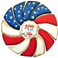 Thumbnail image for Independence Day cookies