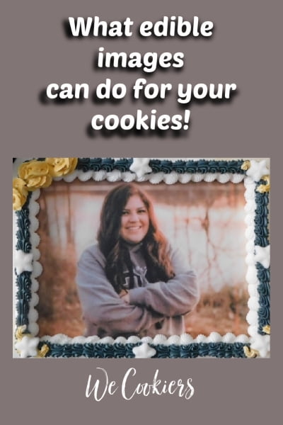 The art of edible images for cookies Cookie decorating technique, edible images. Something so simple, yet can be very nice. At We Cookiers, you can know all about it. https://www.wecookiers.com/