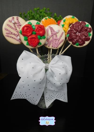 How To Make A Cookie Bouquet