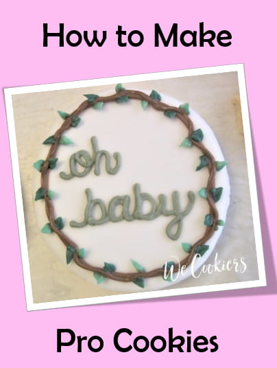 How to Make Professional Cookies. The A-Z on making, baking, and decorating pro sugar cookies! https://www.wecookiers.com/how-to-make-professional-cookies.html How to Make Professional Cookies image link