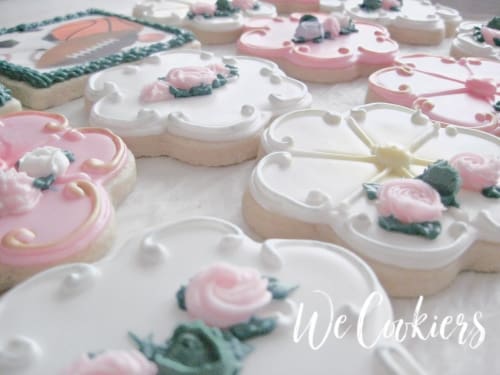 Thick, soft durable decorated sugar cookies This recipe makes thick, soft, and tasty cookies