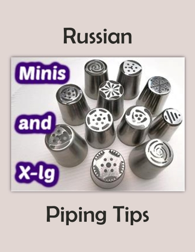 A thumbnail image that takes you to the page "Russian Piping Tips".