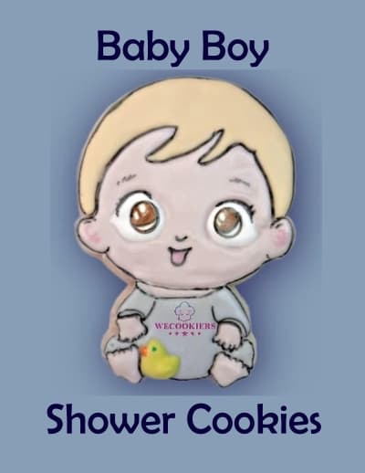 Baby Boy Shower Cookies image link