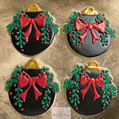 Christmas cookie decorating ideas for ornament cookies