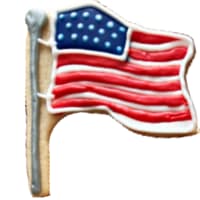 Thumbnail image for Flag Day cookies