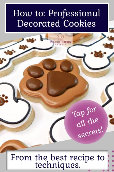 How to make professional cookies the WeCookier's way