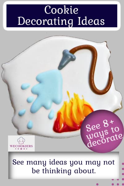 Sugar cookie decorating ideas using a pico + projector.