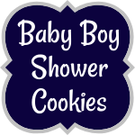thumb Baby Boy Shower Cookies