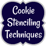 thumb Cookie Stenciling Techniques